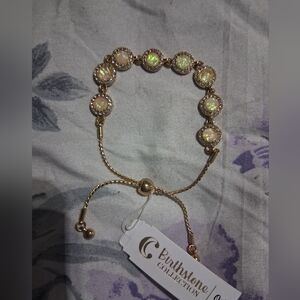 Gold Opal Bracelet